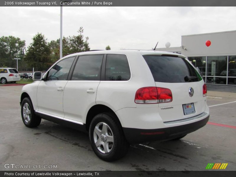 Campanella White / Pure Beige 2006 Volkswagen Touareg V6