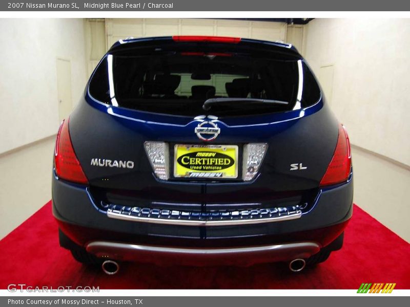 Midnight Blue Pearl / Charcoal 2007 Nissan Murano SL