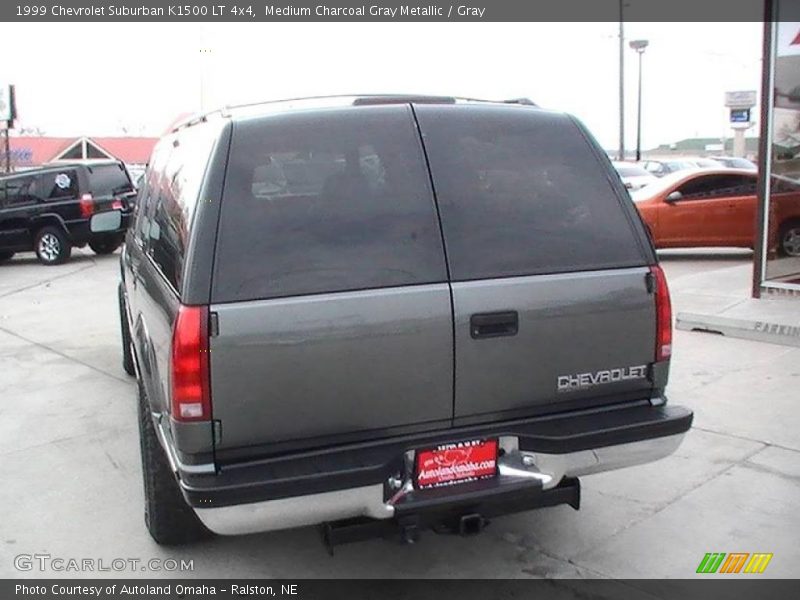 Medium Charcoal Gray Metallic / Gray 1999 Chevrolet Suburban K1500 LT 4x4