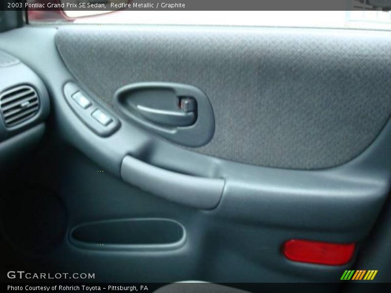 Redfire Metallic / Graphite 2003 Pontiac Grand Prix SE Sedan