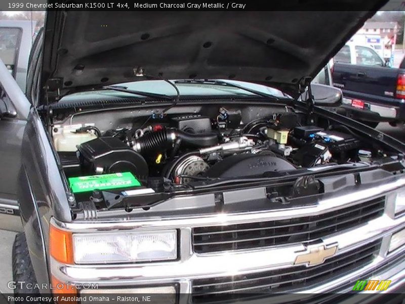 Medium Charcoal Gray Metallic / Gray 1999 Chevrolet Suburban K1500 LT 4x4
