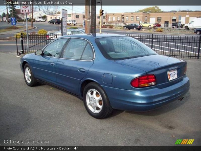 Blue Metallic / Gray 1998 Oldsmobile Intrigue