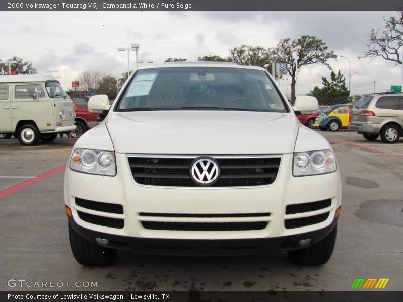Campanella White / Pure Beige 2006 Volkswagen Touareg V6