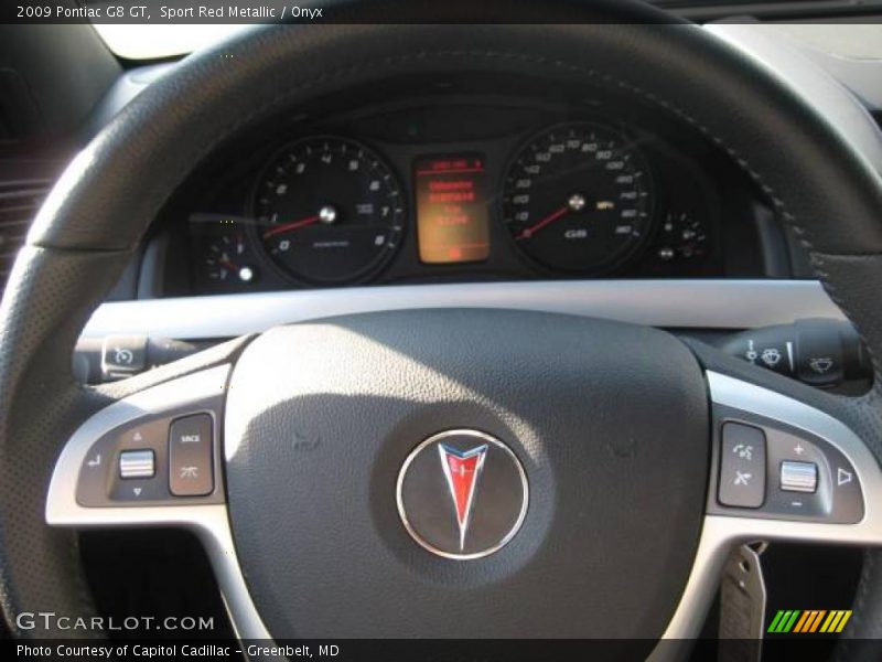 Sport Red Metallic / Onyx 2009 Pontiac G8 GT