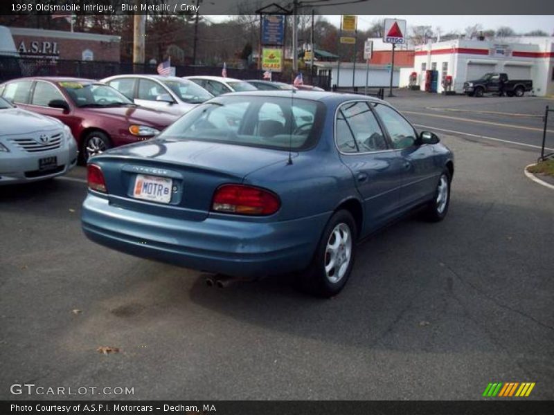 Blue Metallic / Gray 1998 Oldsmobile Intrigue