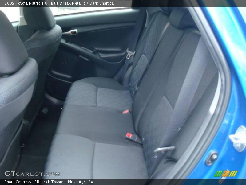Blue Streak Metallic / Dark Charcoal 2009 Toyota Matrix 1.8