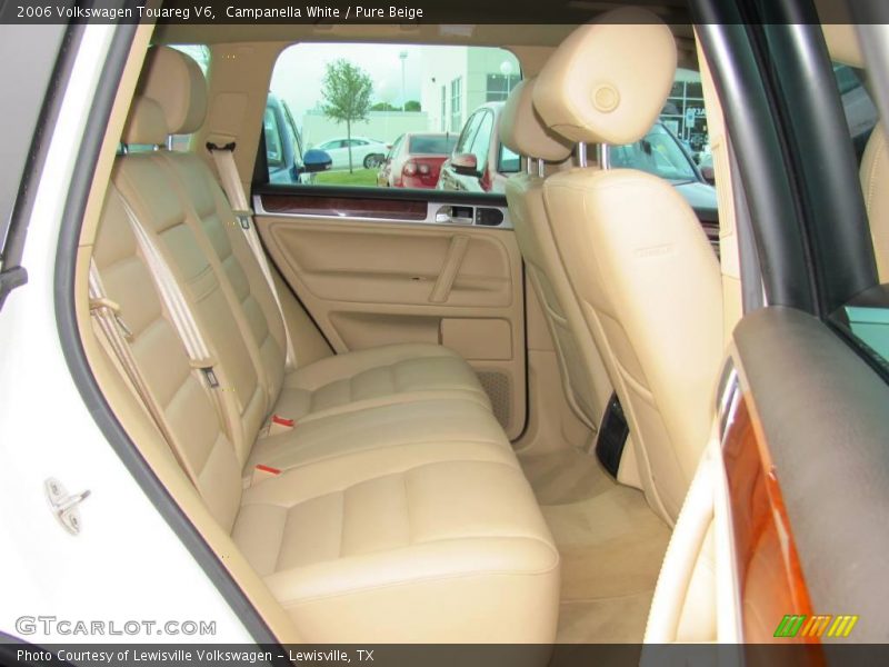 Campanella White / Pure Beige 2006 Volkswagen Touareg V6