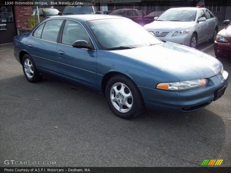 Blue Metallic / Gray 1998 Oldsmobile Intrigue