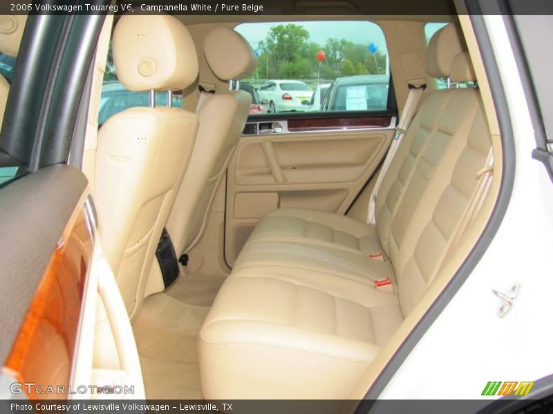 Campanella White / Pure Beige 2006 Volkswagen Touareg V6