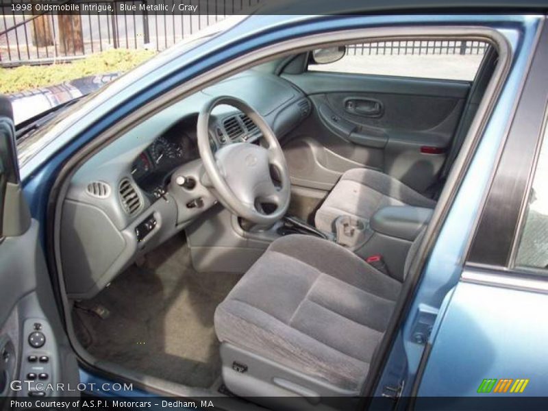 Blue Metallic / Gray 1998 Oldsmobile Intrigue