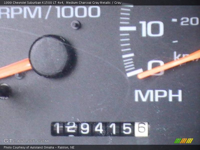 Medium Charcoal Gray Metallic / Gray 1999 Chevrolet Suburban K1500 LT 4x4