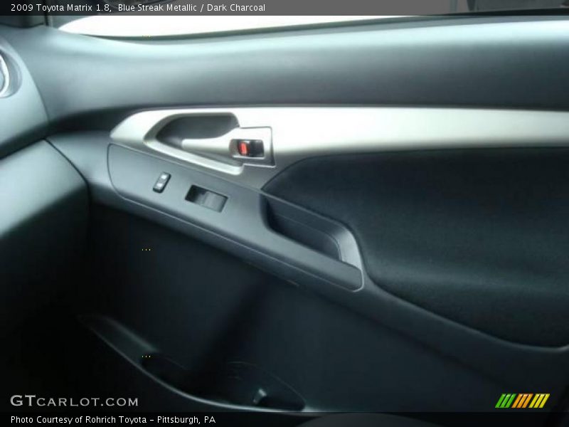 Blue Streak Metallic / Dark Charcoal 2009 Toyota Matrix 1.8