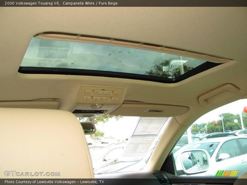 Campanella White / Pure Beige 2006 Volkswagen Touareg V6