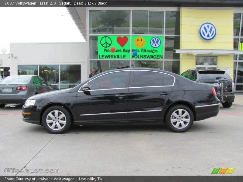 Deep Black / Black 2007 Volkswagen Passat 2.0T Sedan