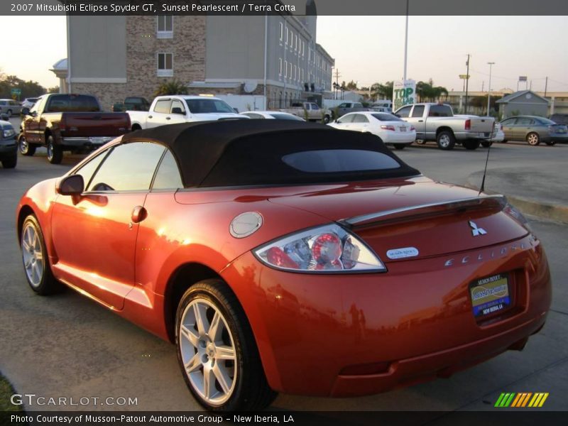 Sunset Pearlescent / Terra Cotta 2007 Mitsubishi Eclipse Spyder GT