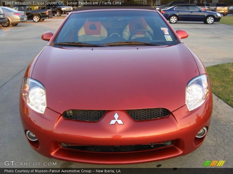 Sunset Pearlescent / Terra Cotta 2007 Mitsubishi Eclipse Spyder GT