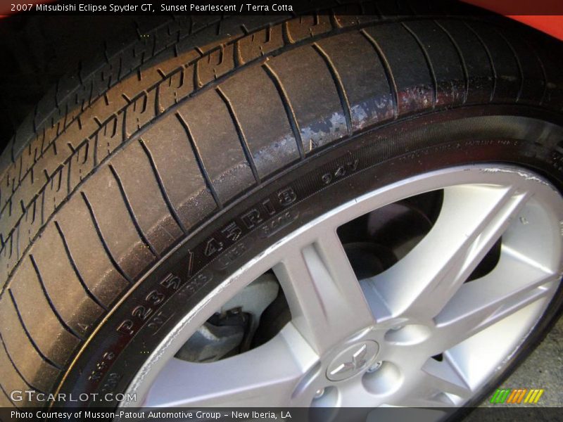 Sunset Pearlescent / Terra Cotta 2007 Mitsubishi Eclipse Spyder GT