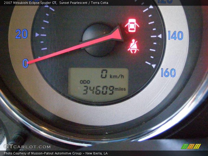 Sunset Pearlescent / Terra Cotta 2007 Mitsubishi Eclipse Spyder GT