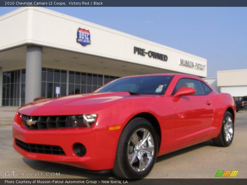 Victory Red / Black 2010 Chevrolet Camaro LS Coupe