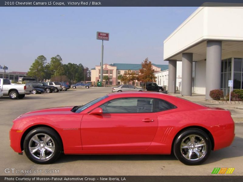 Victory Red / Black 2010 Chevrolet Camaro LS Coupe