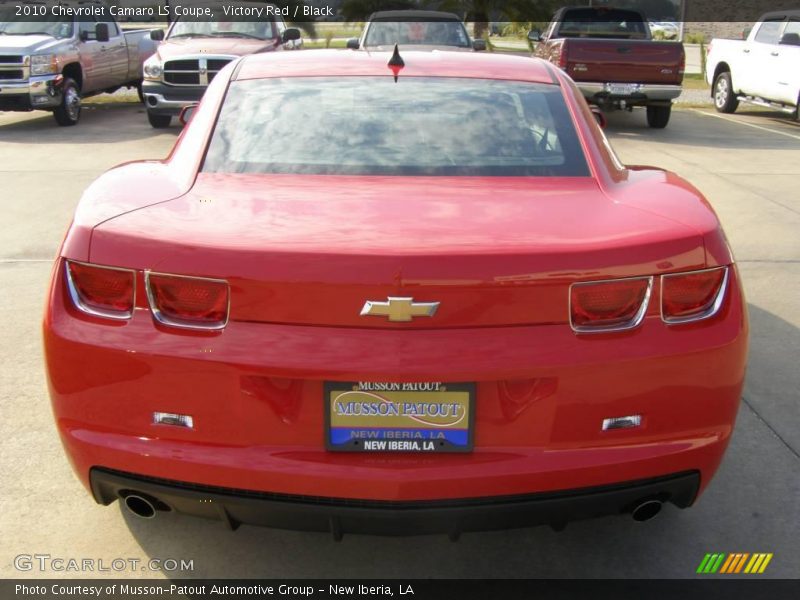 Victory Red / Black 2010 Chevrolet Camaro LS Coupe