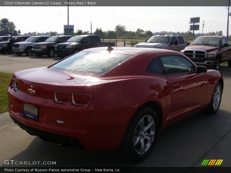 Victory Red / Black 2010 Chevrolet Camaro LS Coupe