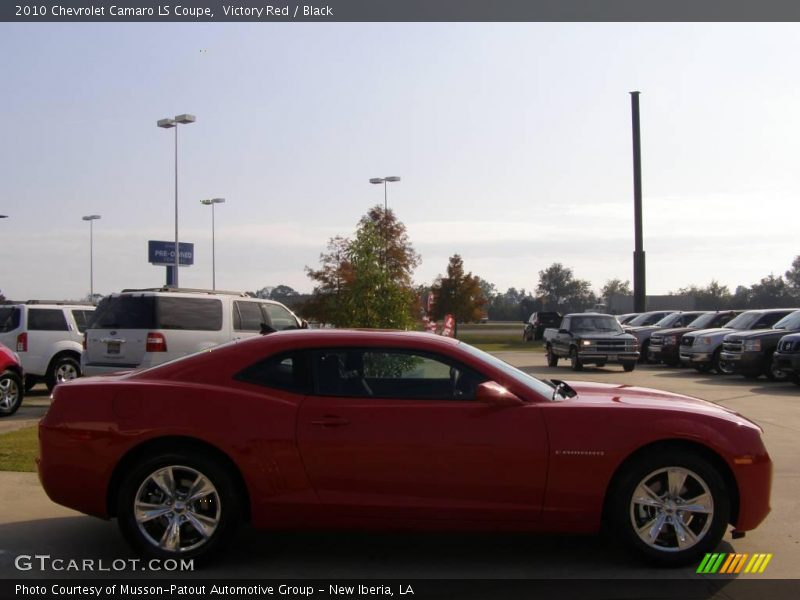 Victory Red / Black 2010 Chevrolet Camaro LS Coupe