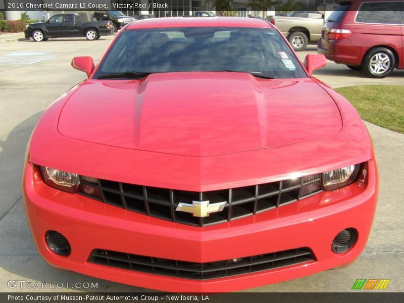 Victory Red / Black 2010 Chevrolet Camaro LS Coupe