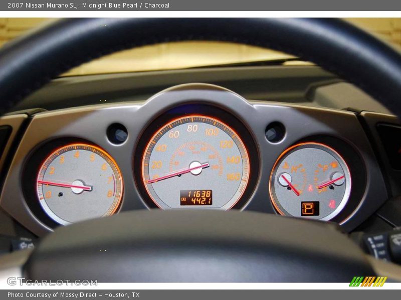 Midnight Blue Pearl / Charcoal 2007 Nissan Murano SL