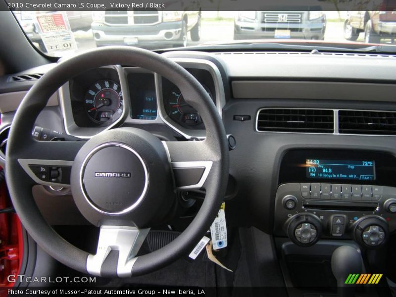 Victory Red / Black 2010 Chevrolet Camaro LS Coupe