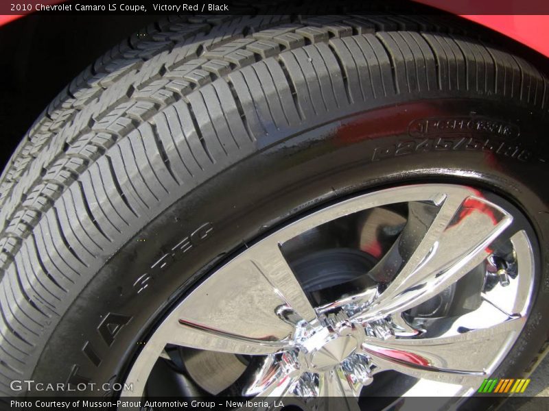 Victory Red / Black 2010 Chevrolet Camaro LS Coupe
