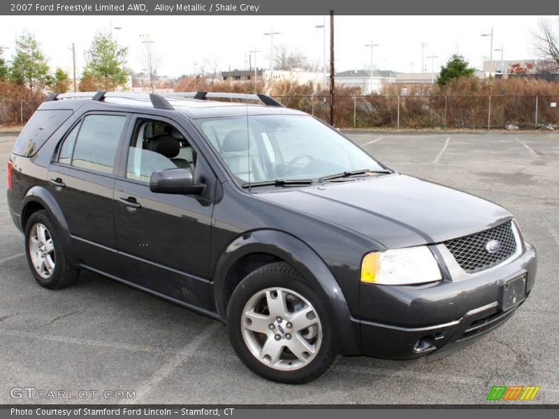 Alloy Metallic / Shale Grey 2007 Ford Freestyle Limited AWD