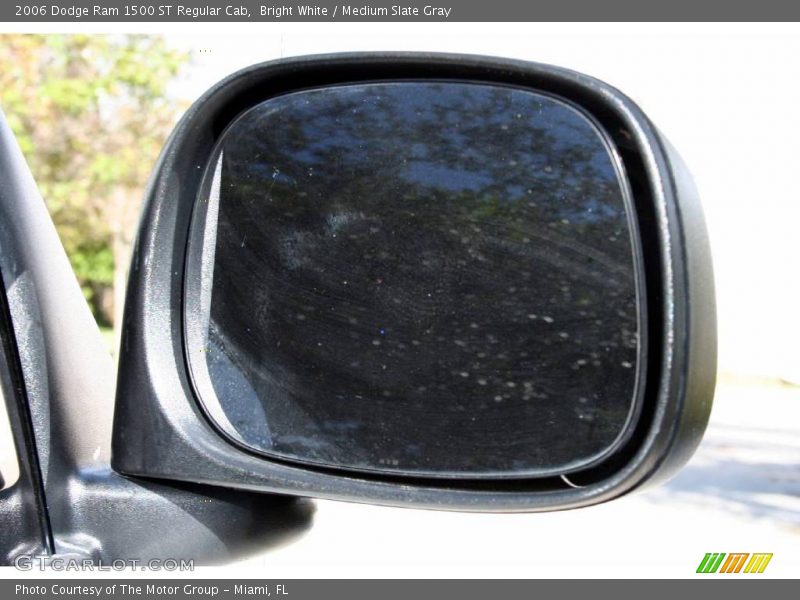 Bright White / Medium Slate Gray 2006 Dodge Ram 1500 ST Regular Cab