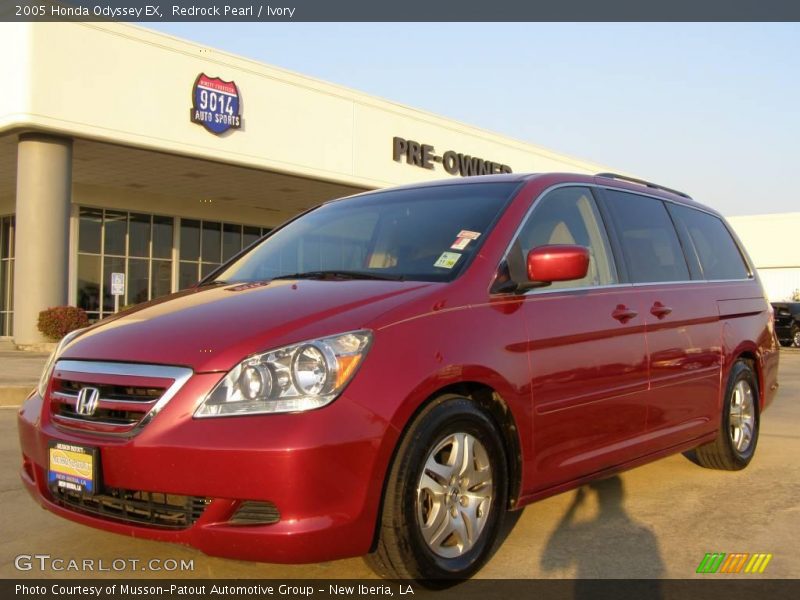 Redrock Pearl / Ivory 2005 Honda Odyssey EX