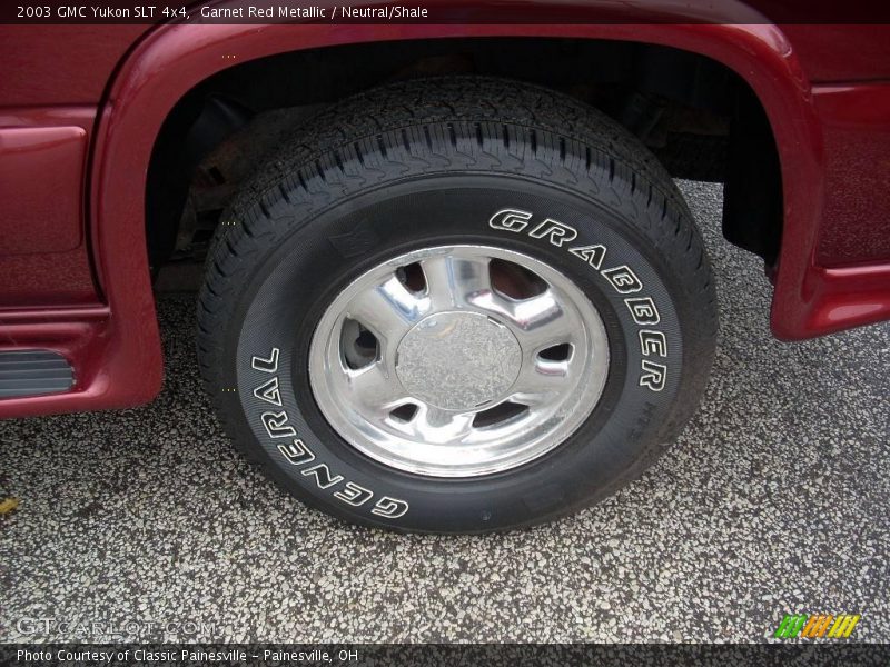 Garnet Red Metallic / Neutral/Shale 2003 GMC Yukon SLT 4x4