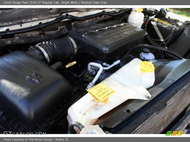 Bright White / Medium Slate Gray 2006 Dodge Ram 1500 ST Regular Cab