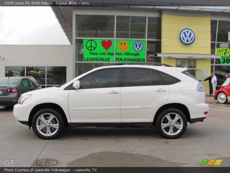 Crystal White / Ivory 2008 Lexus RX 400h Hybrid
