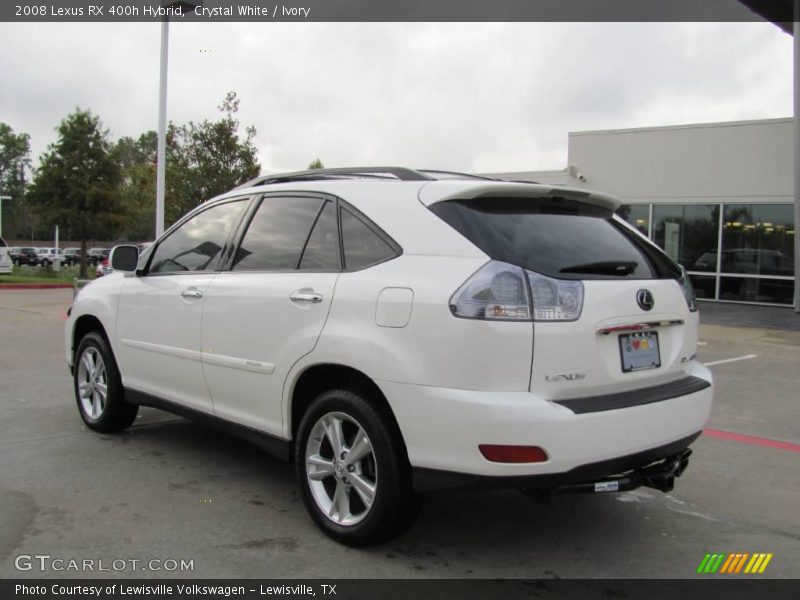 Crystal White / Ivory 2008 Lexus RX 400h Hybrid