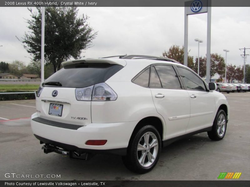 Crystal White / Ivory 2008 Lexus RX 400h Hybrid
