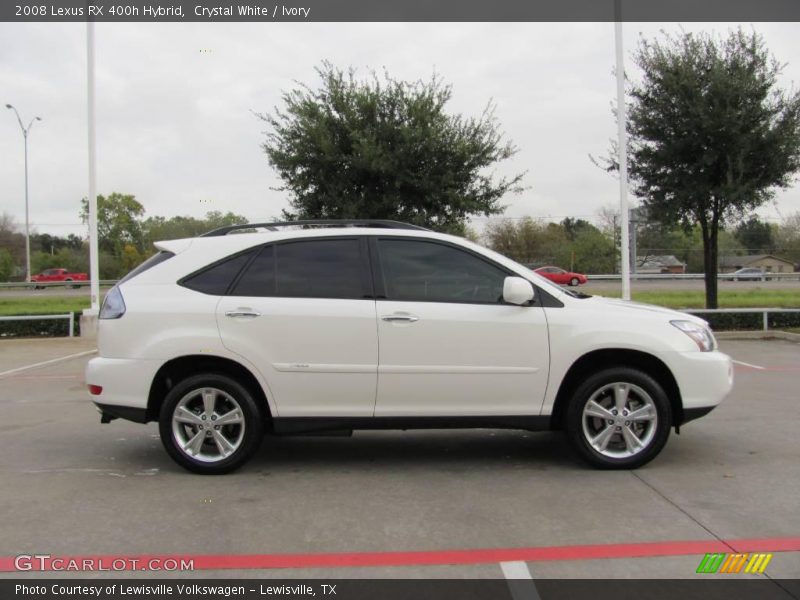 Crystal White / Ivory 2008 Lexus RX 400h Hybrid