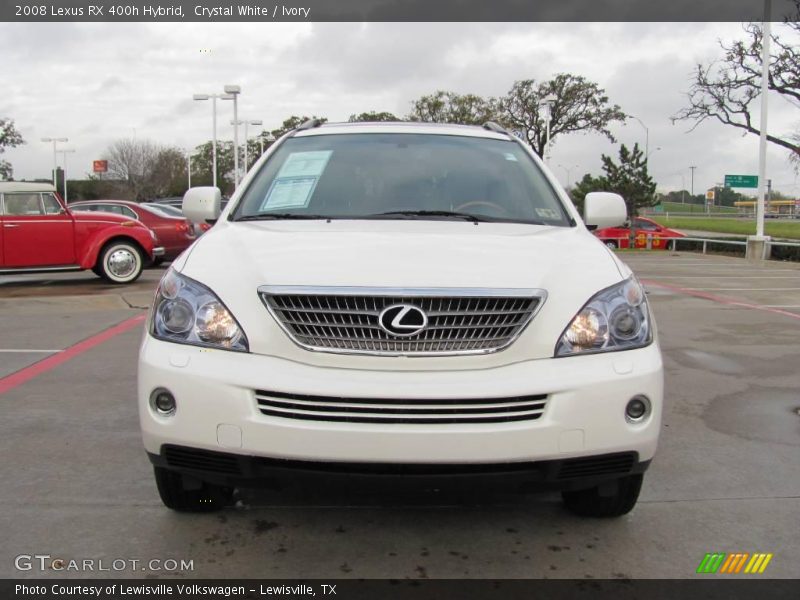 Crystal White / Ivory 2008 Lexus RX 400h Hybrid