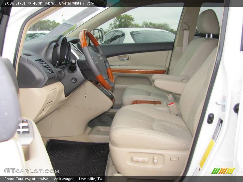 Crystal White / Ivory 2008 Lexus RX 400h Hybrid