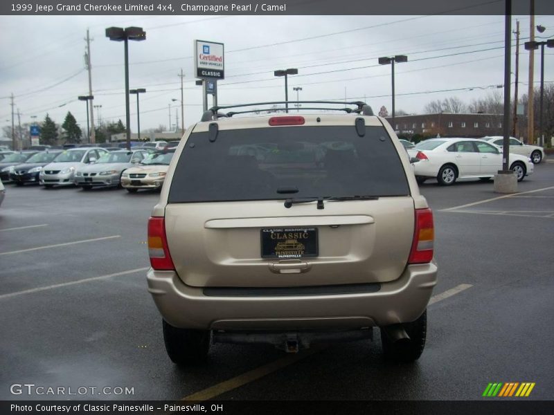Champagne Pearl / Camel 1999 Jeep Grand Cherokee Limited 4x4