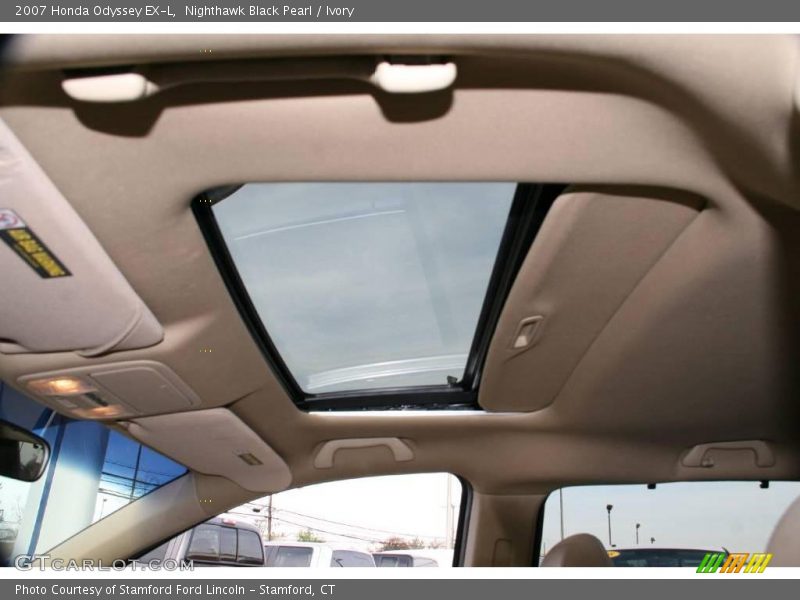 Nighthawk Black Pearl / Ivory 2007 Honda Odyssey EX-L