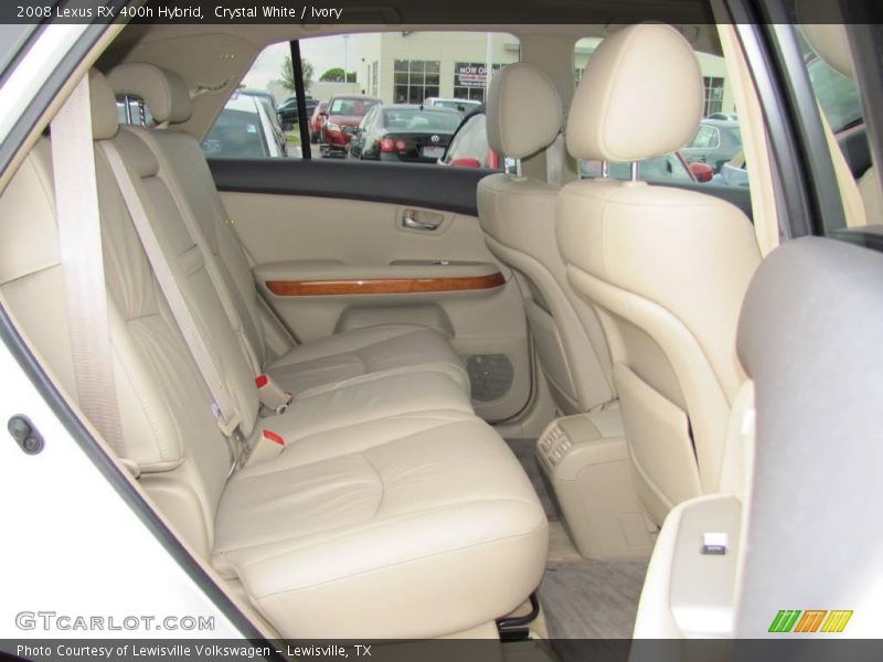 Crystal White / Ivory 2008 Lexus RX 400h Hybrid