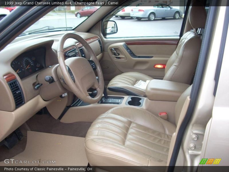 Champagne Pearl / Camel 1999 Jeep Grand Cherokee Limited 4x4