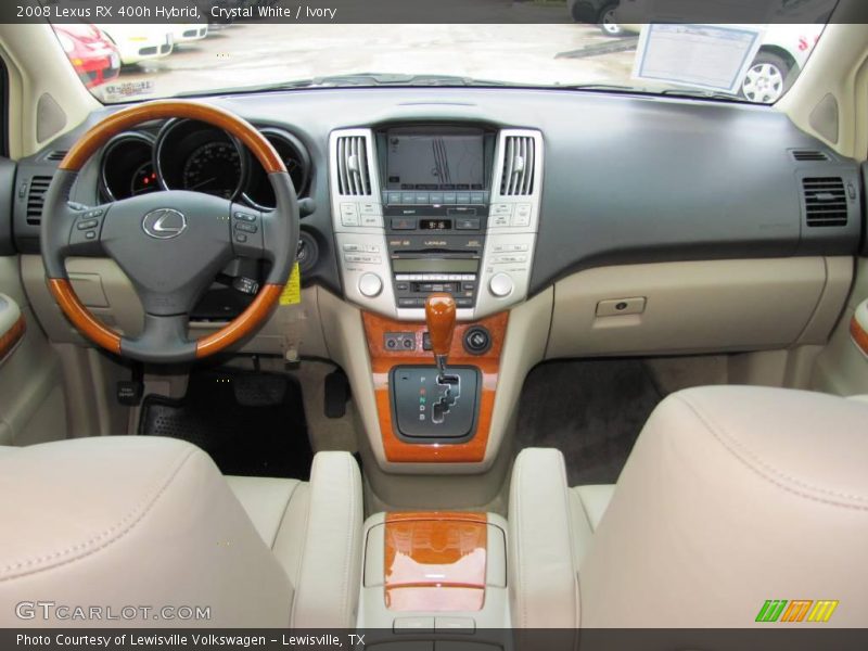 Crystal White / Ivory 2008 Lexus RX 400h Hybrid