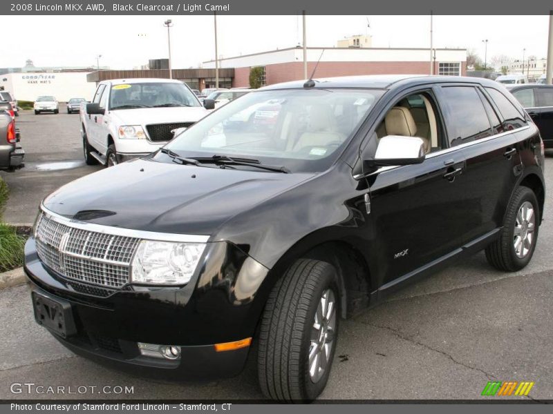Black Clearcoat / Light Camel 2008 Lincoln MKX AWD