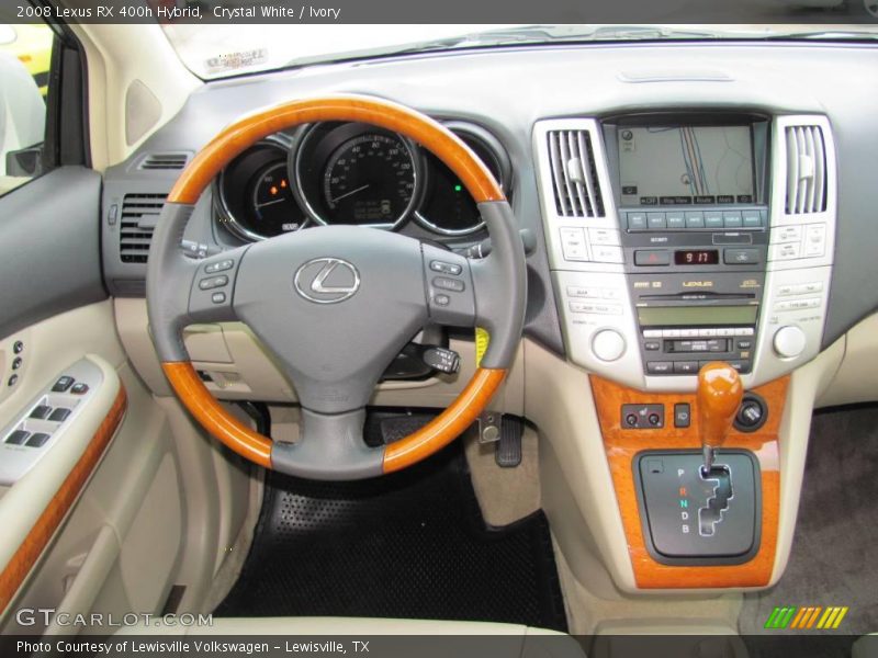 Crystal White / Ivory 2008 Lexus RX 400h Hybrid