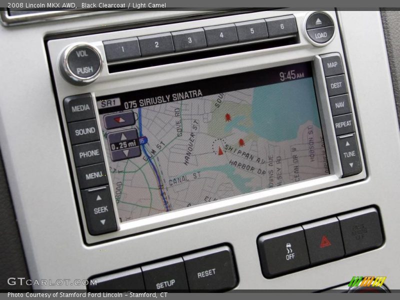 Black Clearcoat / Light Camel 2008 Lincoln MKX AWD